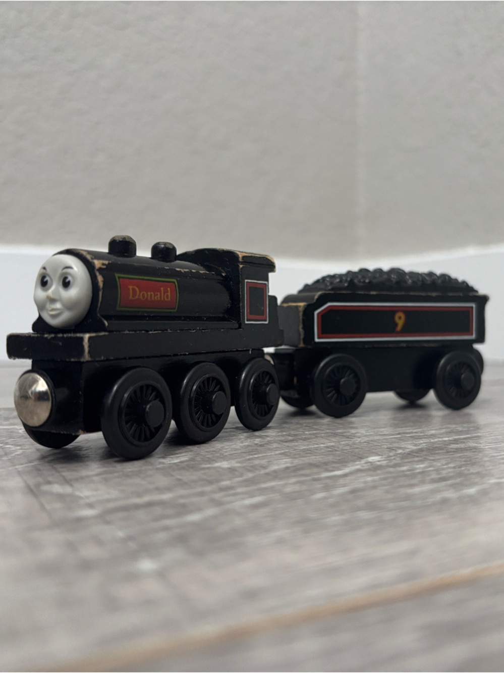 Wooden Donald and Tender (1999 No Name) - Thomas & Friends